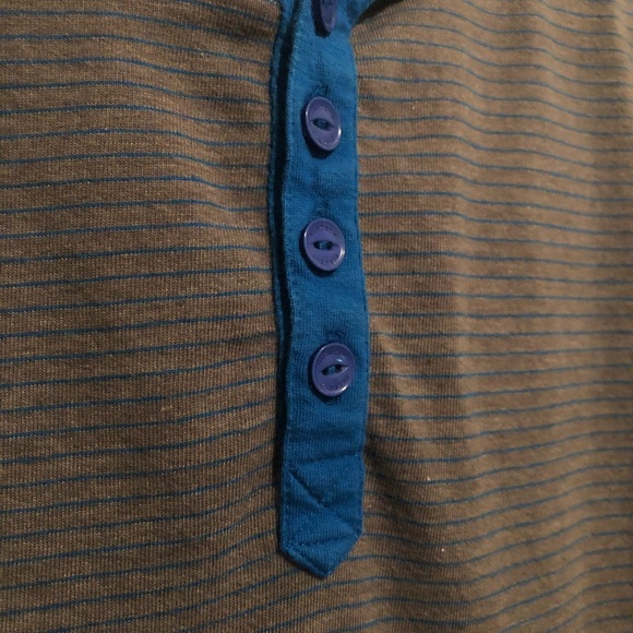 Element Men’s Large Striped Button Hoodie - Picture 3 of 4